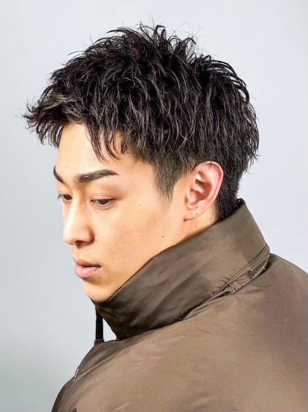 【束感×無造作パーマ】ラフにキマる好印象ショート
