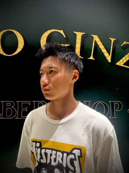 ツーブロックショート×ビジネス