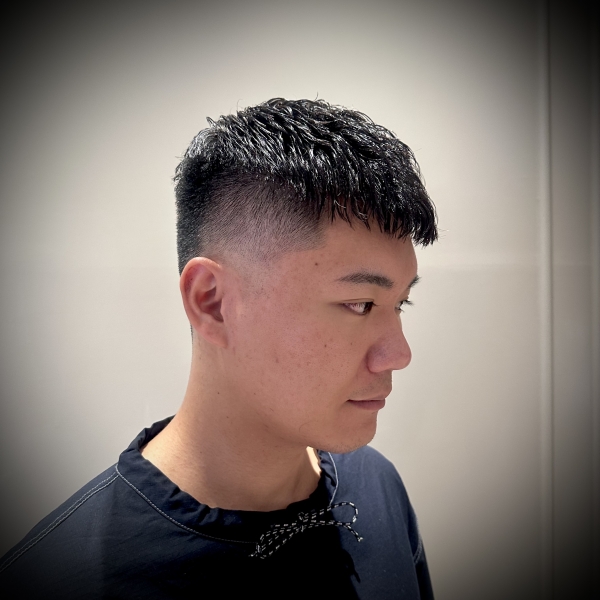 サッパリショート×似合わせパーマ