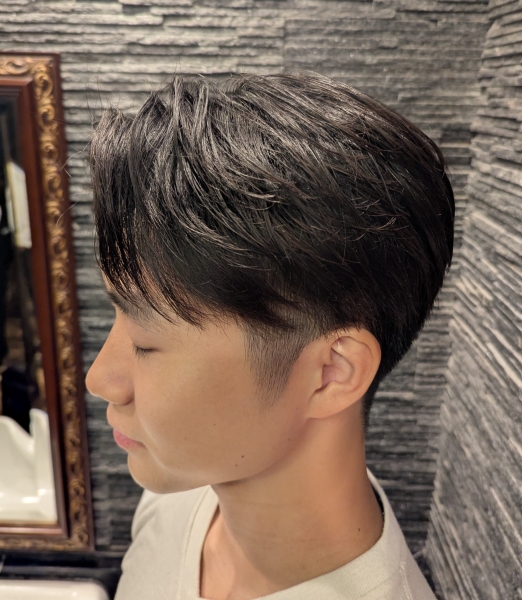 七三ツーブロック