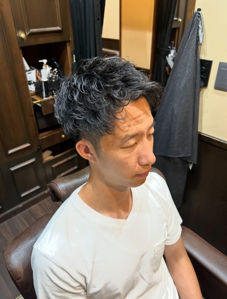 アイロンパーマ