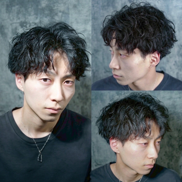 スパイラルパーマ