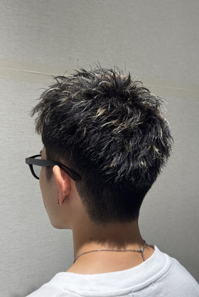 メッシュショートスタイル