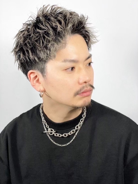 短髪フェード