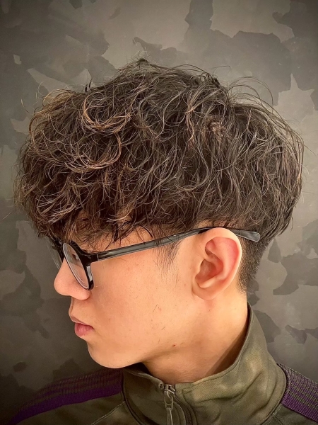 スパイラルパーマ