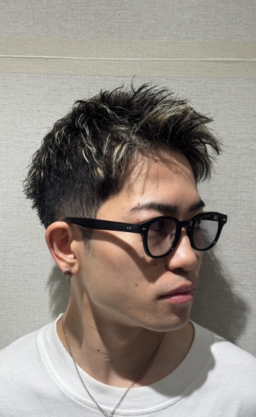 メッシュショートスタイル