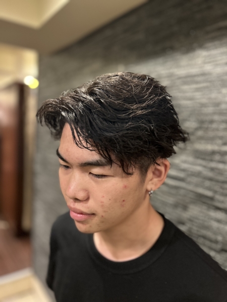 ツイストフェザーパーマ