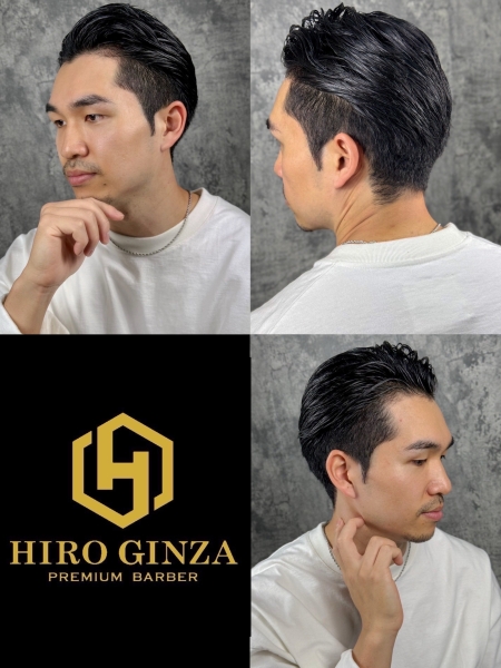 Undercut × Business hair